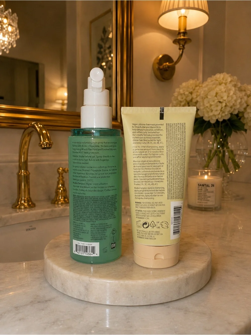 FEKKAI Clean Stylers Root Lift + Shea Butter Intense Mask Haircare Duo